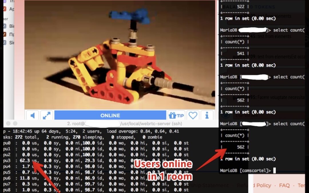 highload test Webvideo