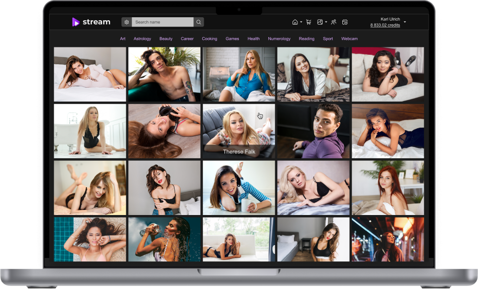 1 Adult Webcam