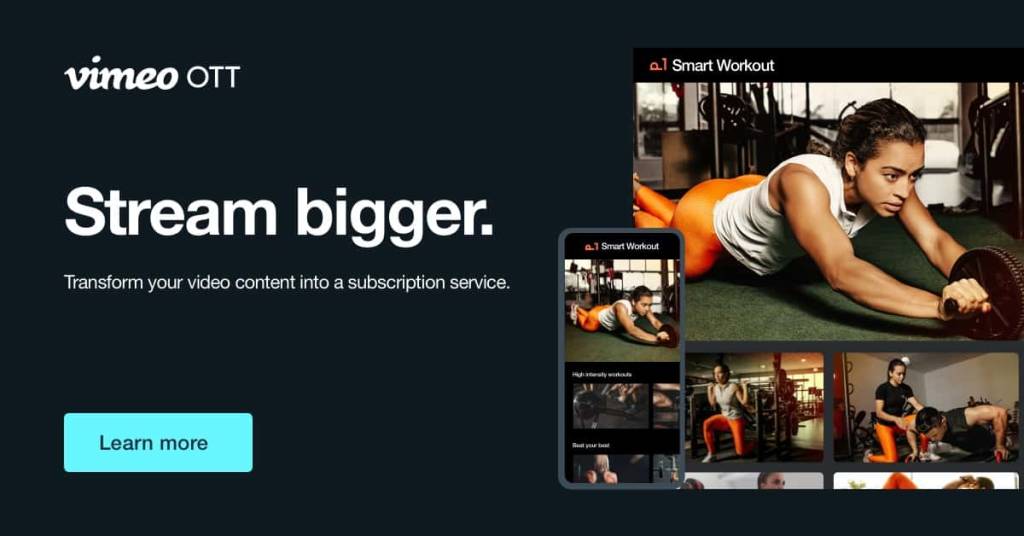 Vimeo Interface