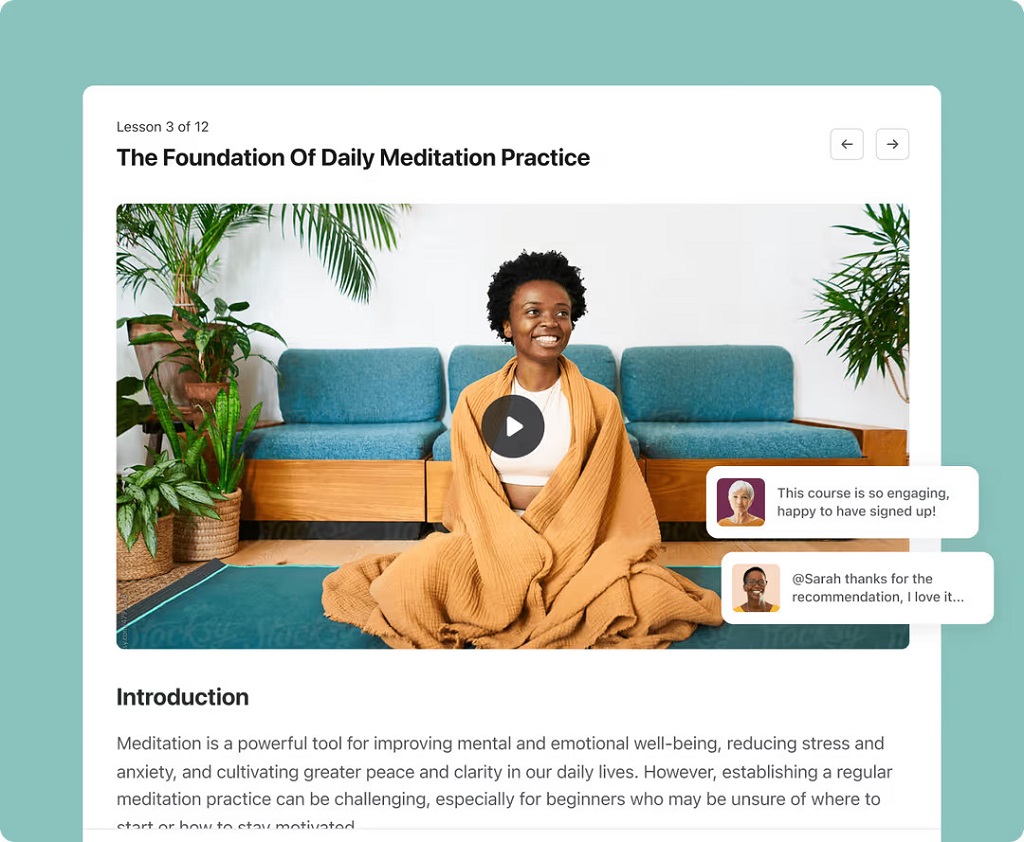 Circle Community Interface
