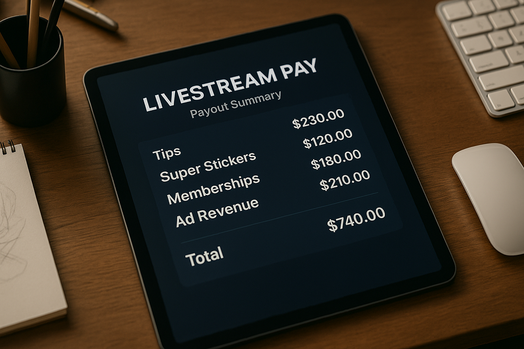 make money going live