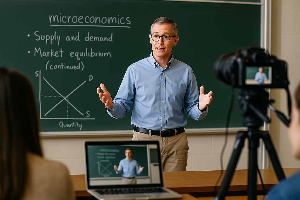 Online education streaming