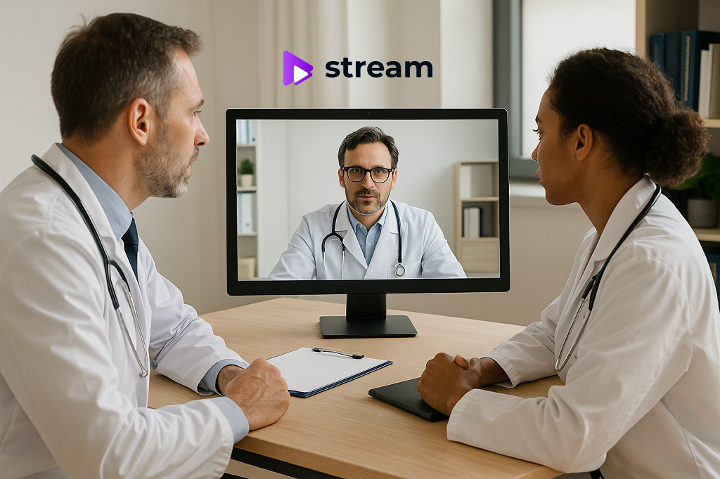 medical video conferencing - Scrile Stream