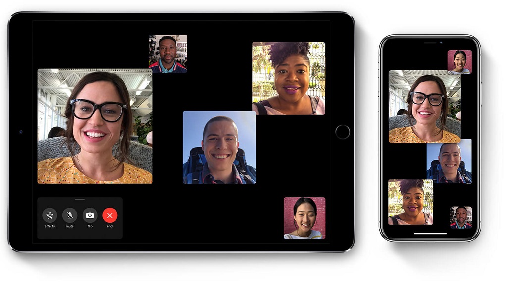 Facetime interface
