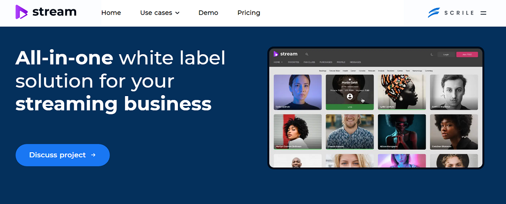 Scrile Stream omline coaching platform