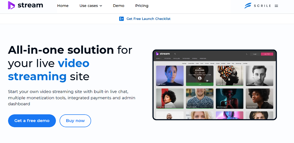 twitch competitors - Scrile Stream