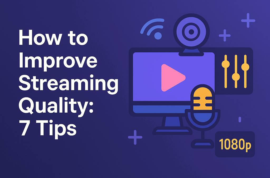 how to improve streaming quality