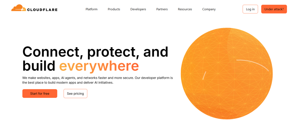 Cloudflare Stream website