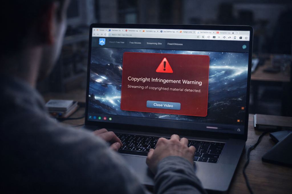 is it illegal to watch illegal streams