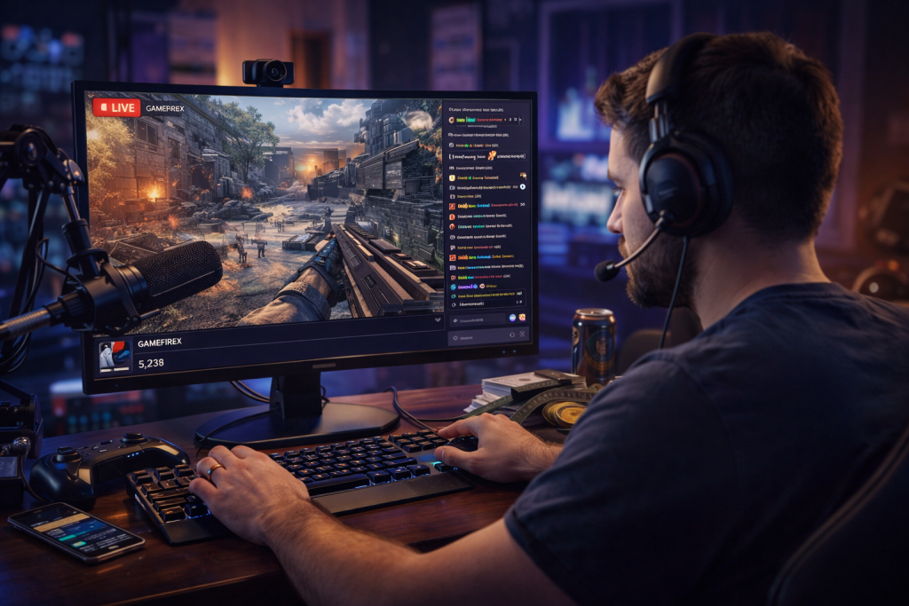 how to make money streaming games