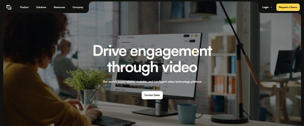 Brightcove main page