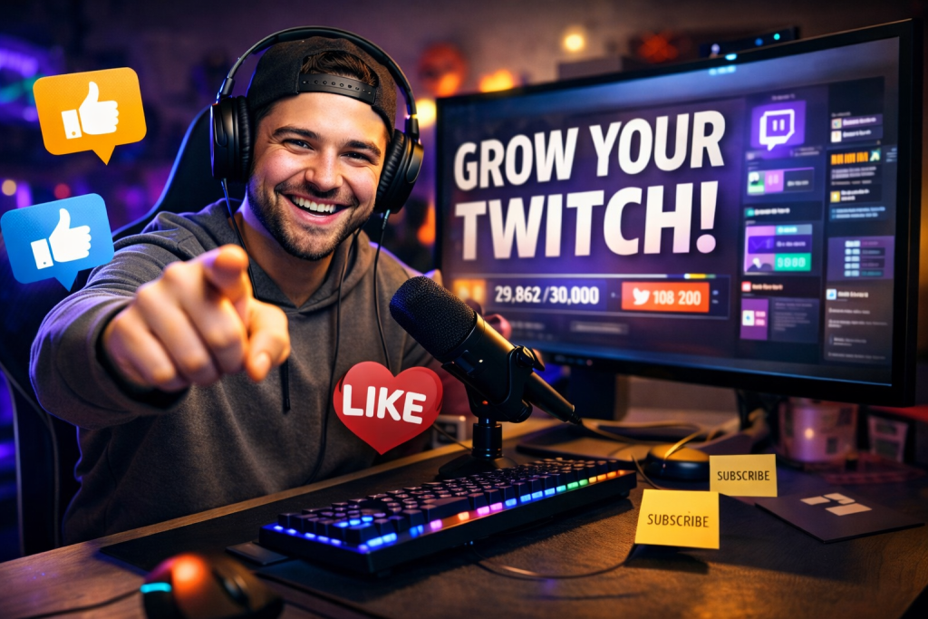 how to promote your twitch channel