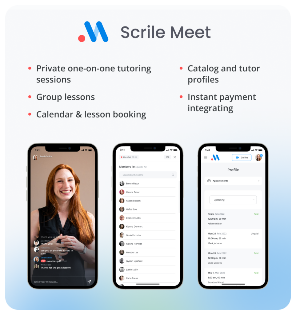scale up coaching with scrile meet