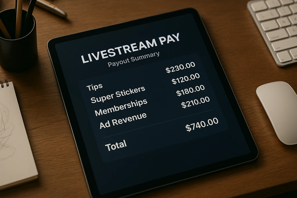 make money going live
