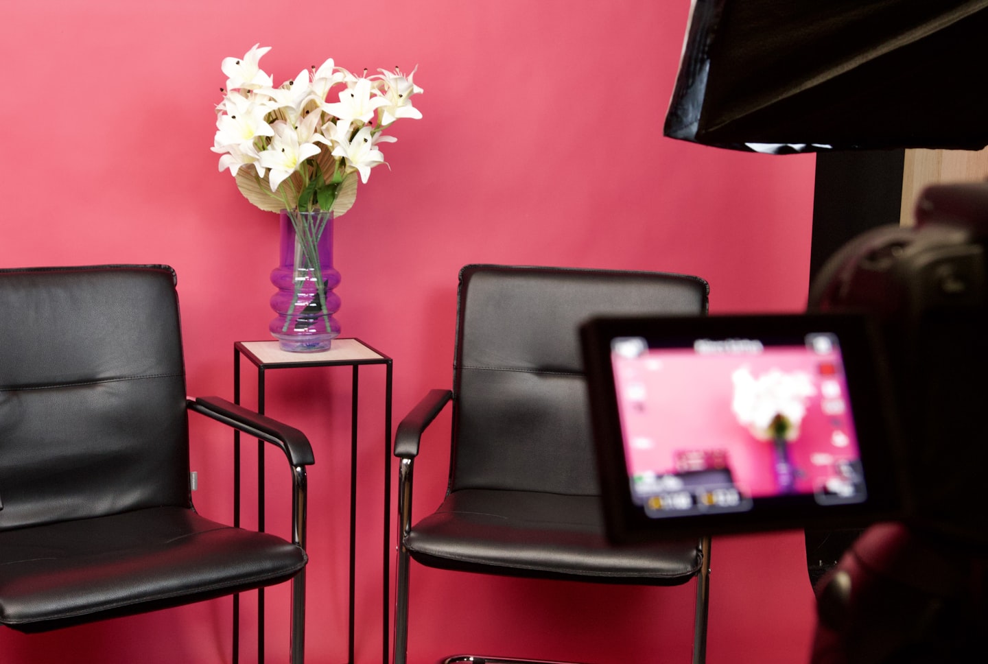Private video chat studio setup for cam2cam platform software