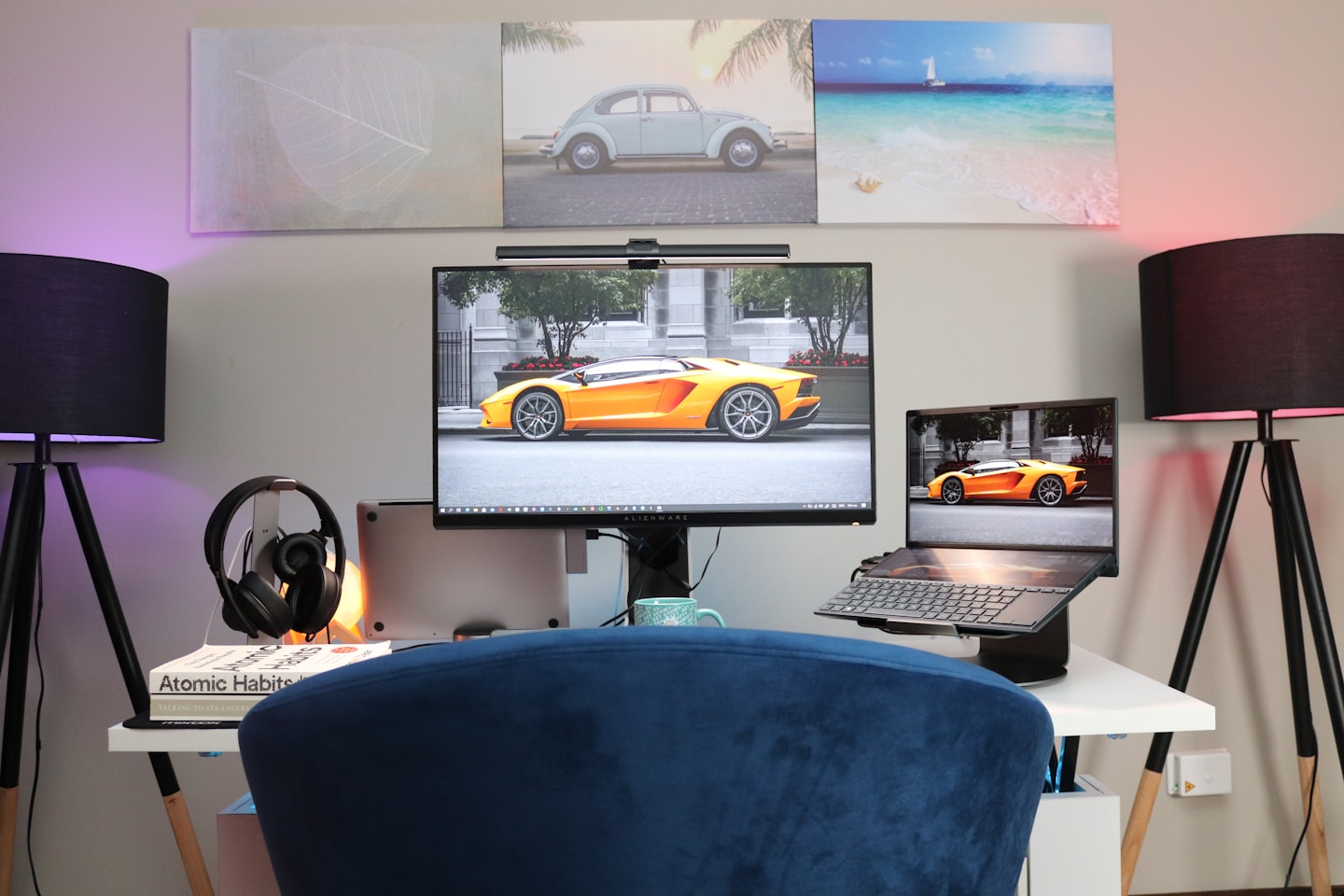 Clean home streaming setup with soft lighting and camera gear for improving cam model income and consistency
