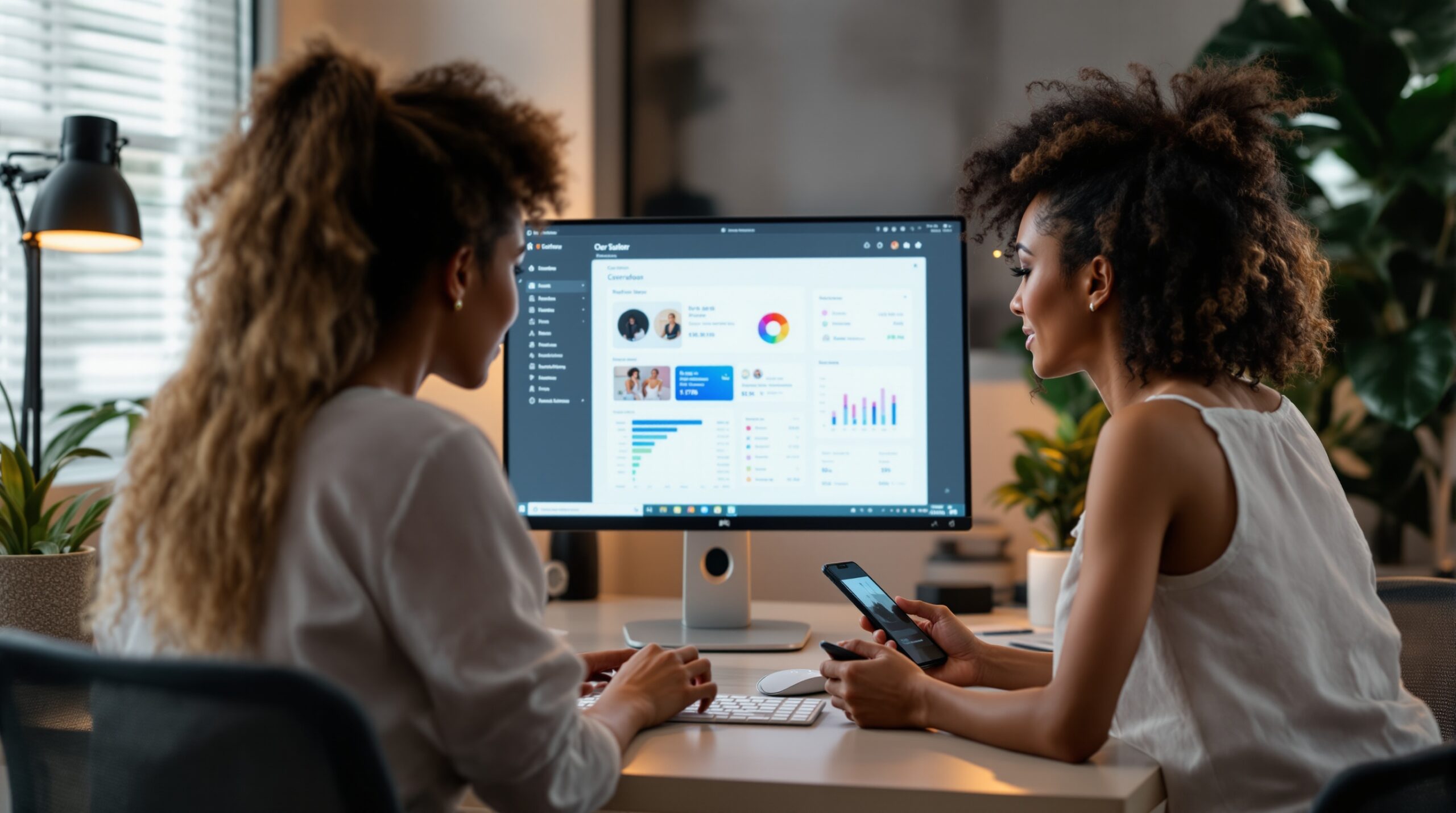 Creator dashboard on a screen illustrating owned-audience live streaming and platform control