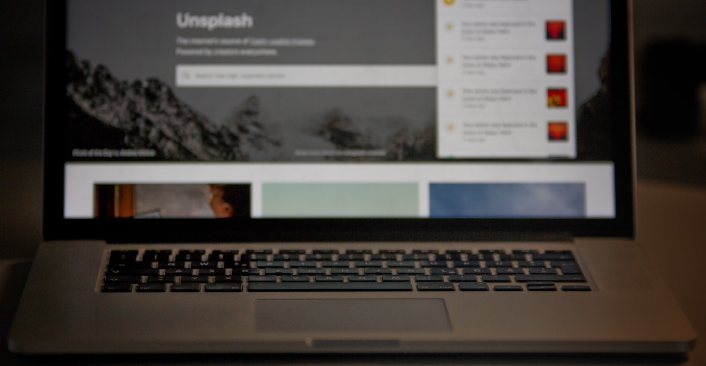 Tarot service profile and booking page shown on a laptop as part of an online client setup