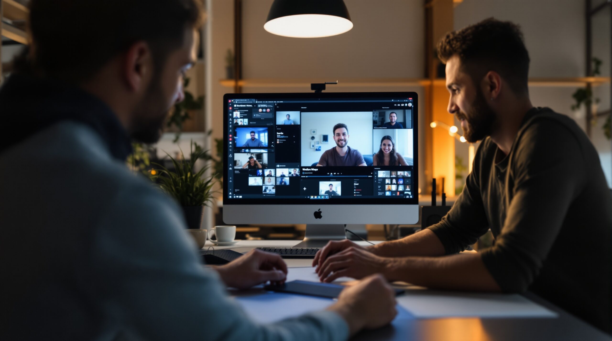 Clean software interface representing the setup and architecture considerations behind WebRTC streaming