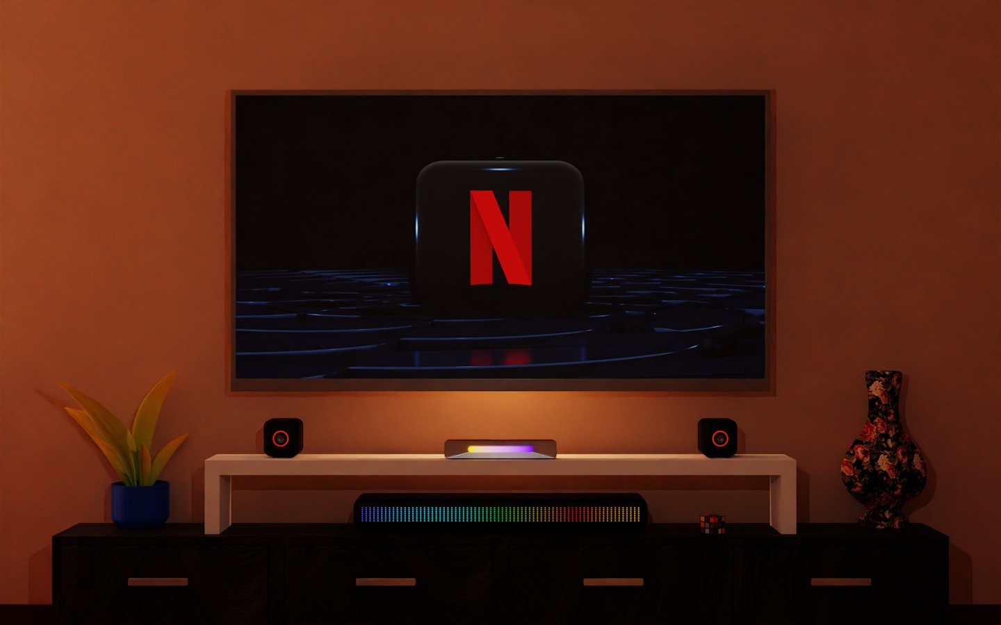 Login screen on a private streaming platform showing controlled access and member entry