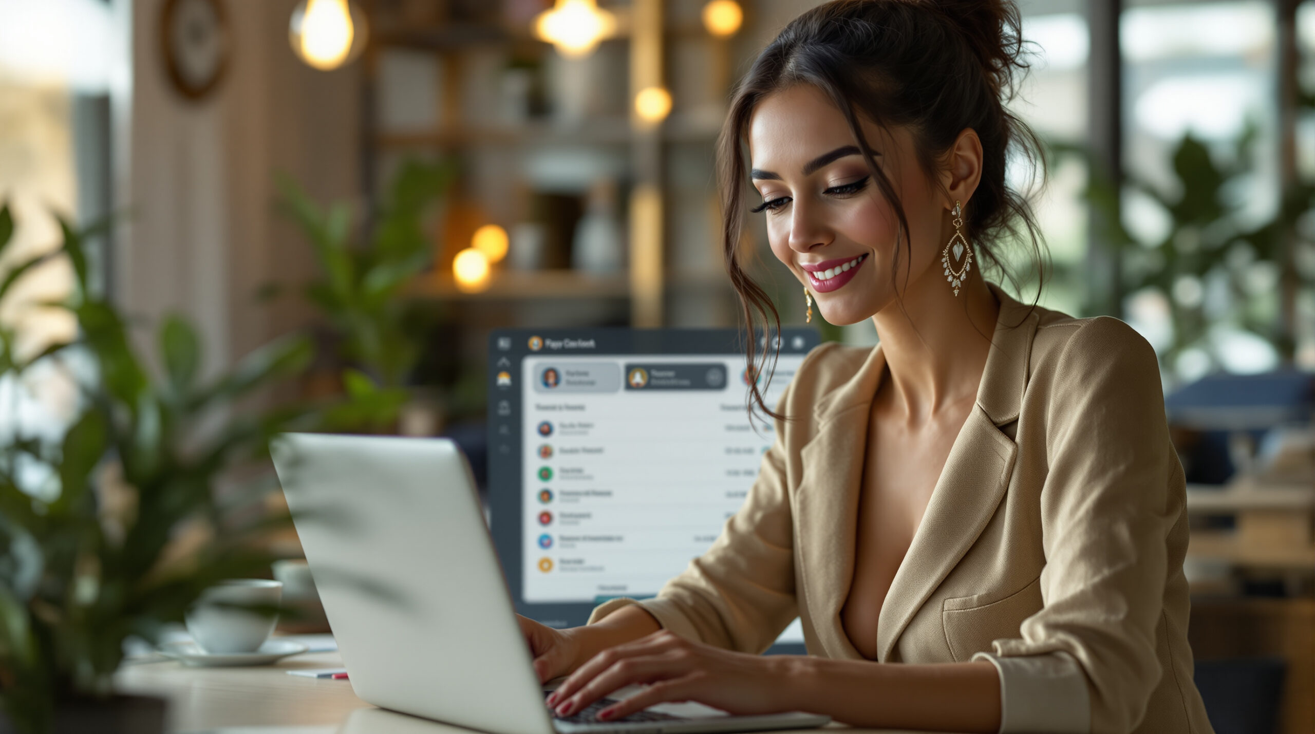 Online payment and subscription management screen