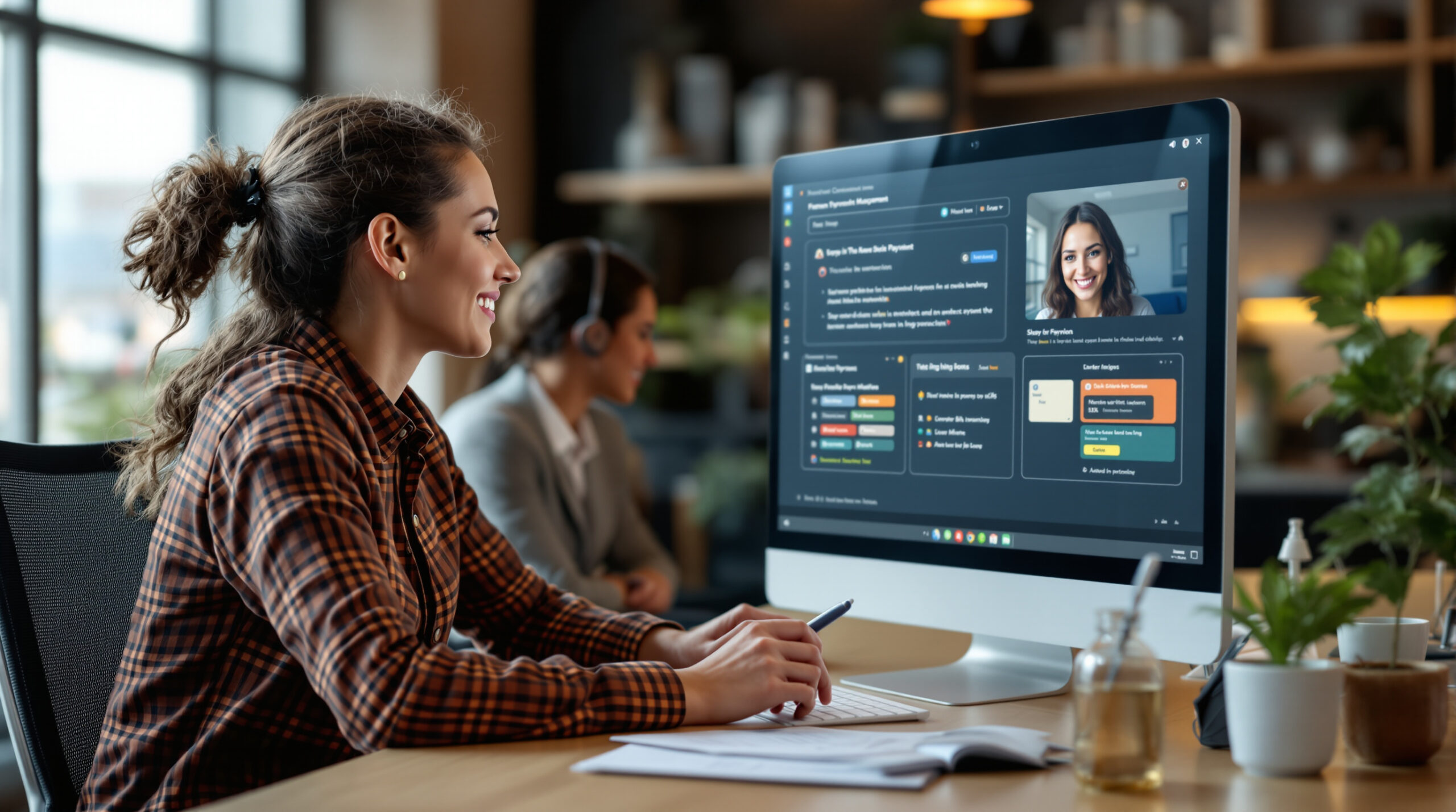Online payment and subscription management screen
