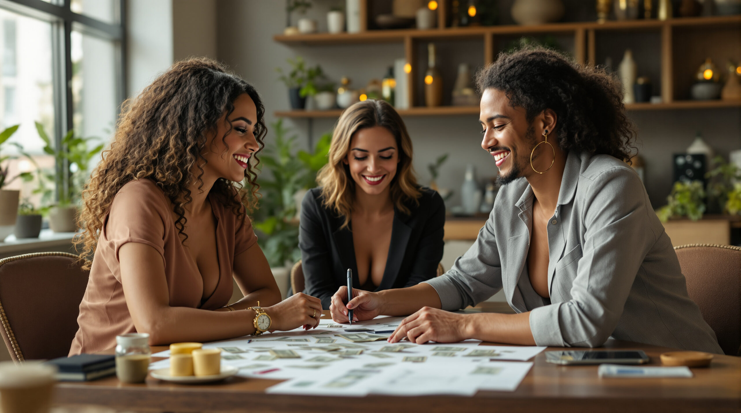 Founders mapping the user journey for an adult dating platform