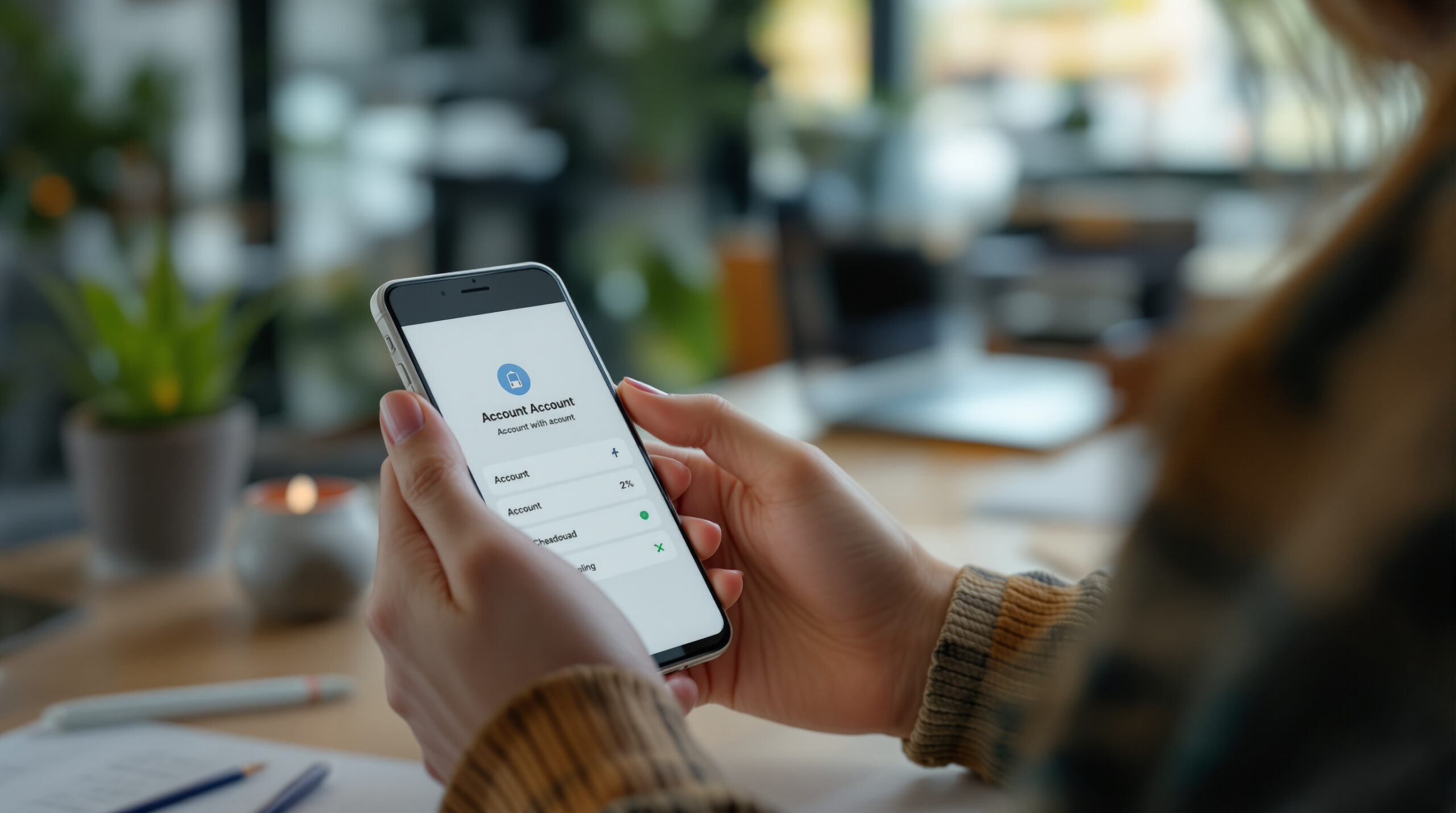 Mobile product interface for account access